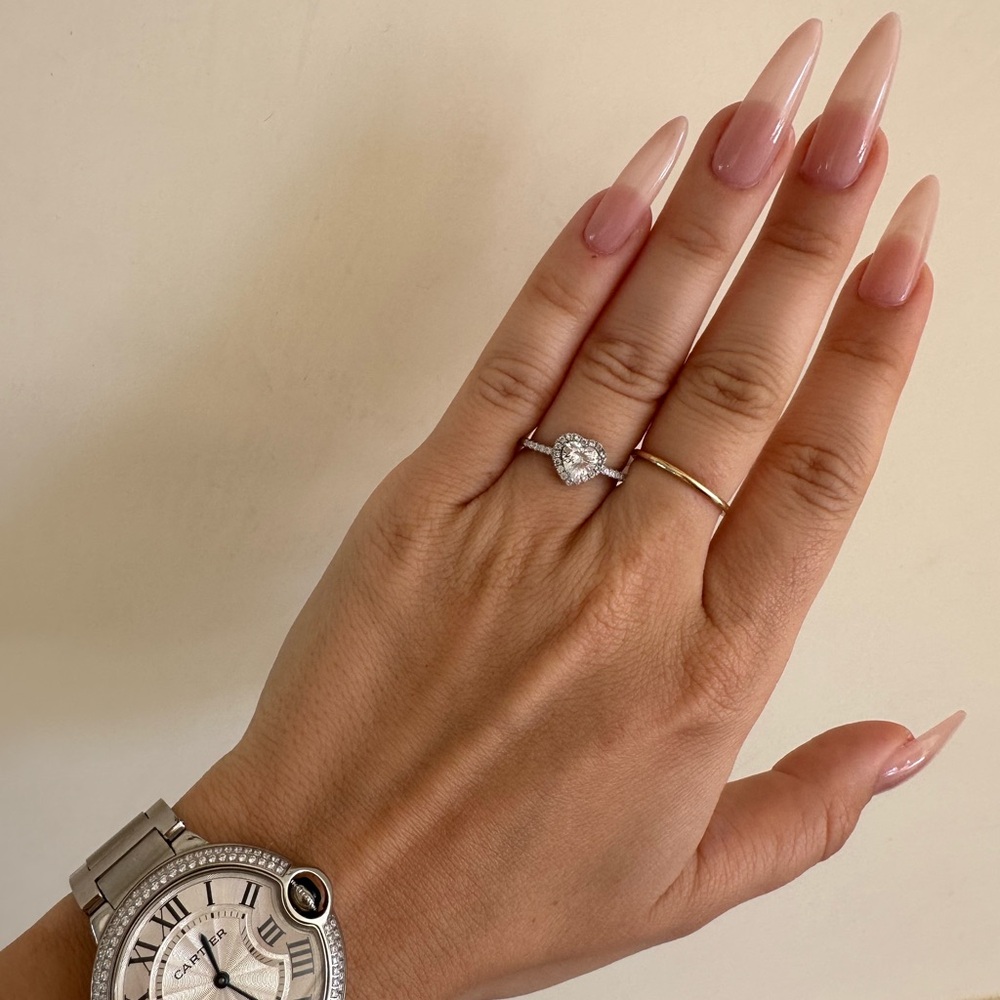 Diamond Heart Ring - Picture 5 of 6